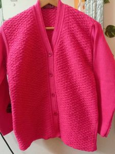 Magenta Girl & Women Sweater