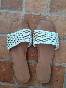 Stylish White Flats