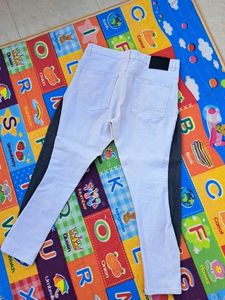 White Denim Jeans