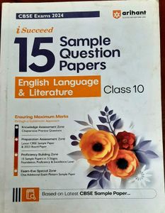 CBSE Class 10 English Sample Papers 2024