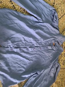 Balloon Sleeves Office Shirt