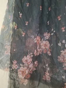Floral Print Dupatta