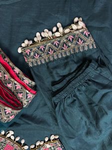 Elegant Embroidered Kurta Set