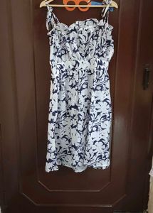 White Frilled Dress
