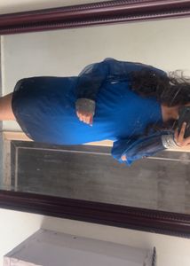 Designer Blue Dress