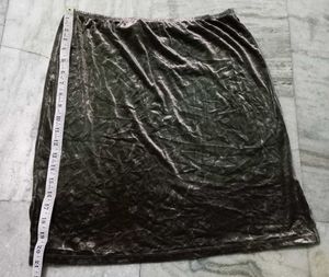 New Velvet Short Skirt