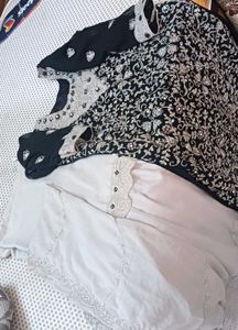 Stiched Sharara Suit