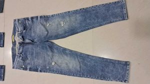 Stylish Blue Denim Jeans combo