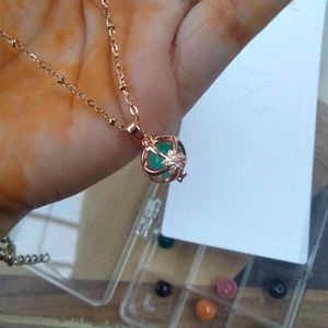 Beads Changing Anti-Tarnish Pendant