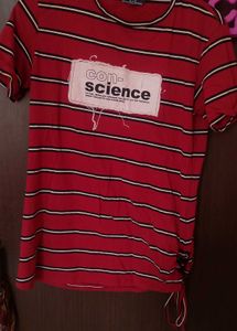Red striped tshirt ❤️
