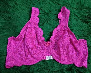 Pink Lace Bra🖤38DD