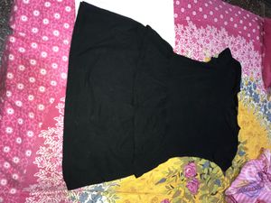 Women Black Dress Korean