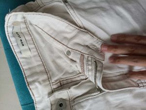 Cute White Denim Shorts