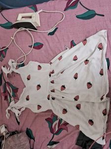 Strawberry Print Sundress