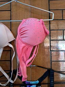 Combo Of Four Imported Fabric Bra N Panty