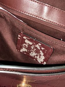 Coach Embossed Croc Satchel OG