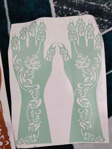 mehndi stickers