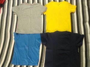 Set of Tshirts for 4-6 Years Old