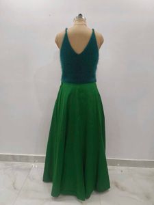 Green Maxi Skirt &amp; fTop