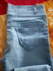 Light Blue  Skinny Jeans