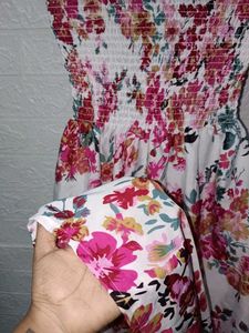 Floral Smocked Sundress