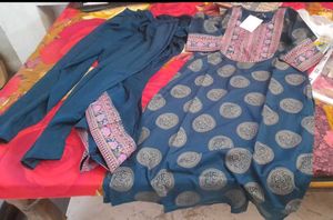 Festive Black Printed Kurti