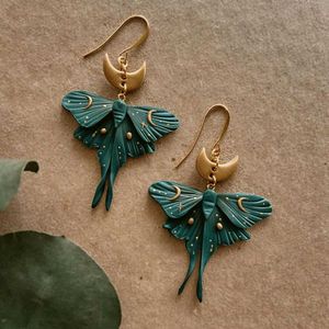 Luna Moth Earrings