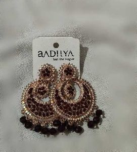 Elegant Chandbali Style Earrings