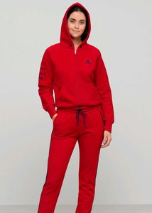 Red Hoodie & Track Pant Set