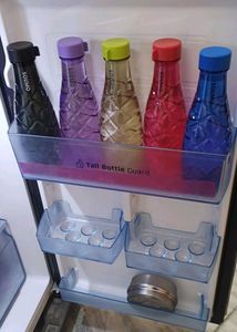 Brand - Solimo, 1 Lt Water Bottle | Multicolor |