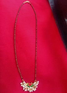 Parrot Pendent Black Beads
