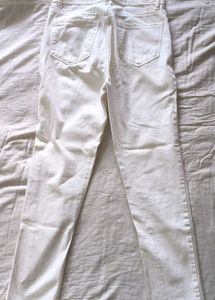 Women Kraus White Jeans