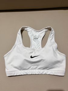 Nike White Sports Bra