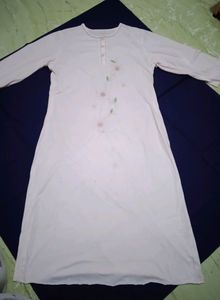 Beautiful Baby Pink Floor Length Nighty