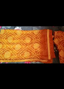 Sundari print bandhne saree
