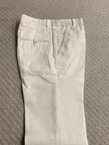 White Straight Leg Pants
