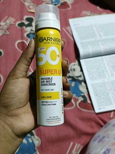 Garnier sunscreen mist