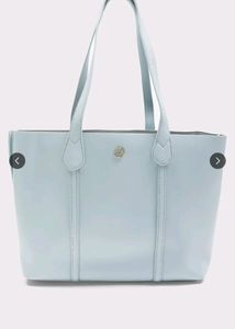 Twenty Dresses Blue Solid Tote Bag