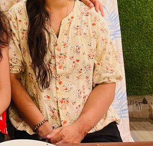 Floral Print Blouse