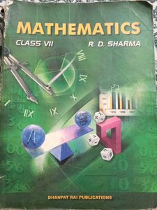 RD SHARMA MATHS BOOK FOR CLASS 8