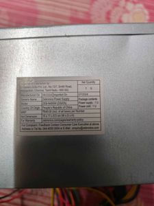 New SMPS Power Supply For Pc