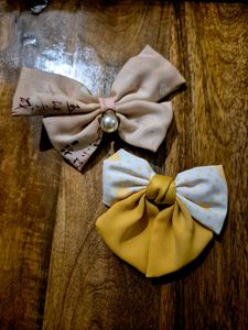 Cute Bow Hair Clip Set of 2