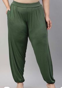 Green Capri Pants