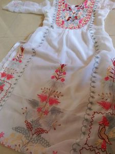 Designer White Dress
