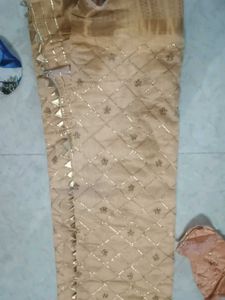 Gotta Saree  With Stitched Boluse