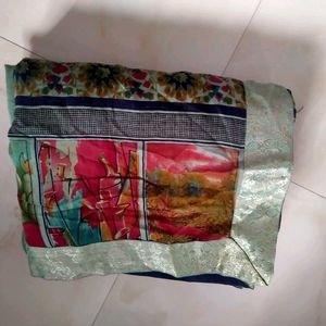 a saari with blouse