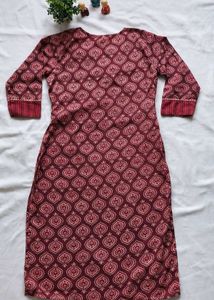 Maroon Kurta Set