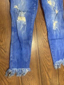 Distressed Denim Jeans