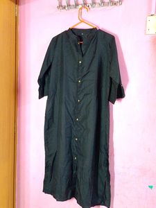 New Black Kurta
