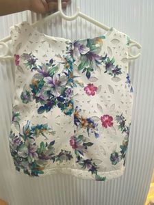 Floral Print croped top